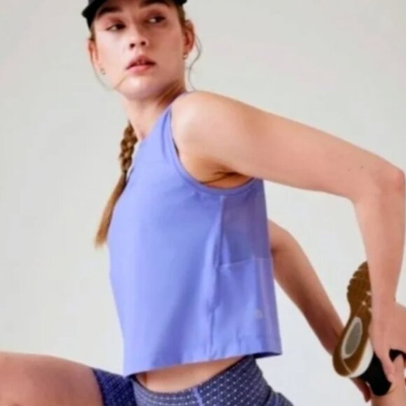 Athleta Tops - Athleta Ultimate Muscle Tank Top Size 1X 2X Purple